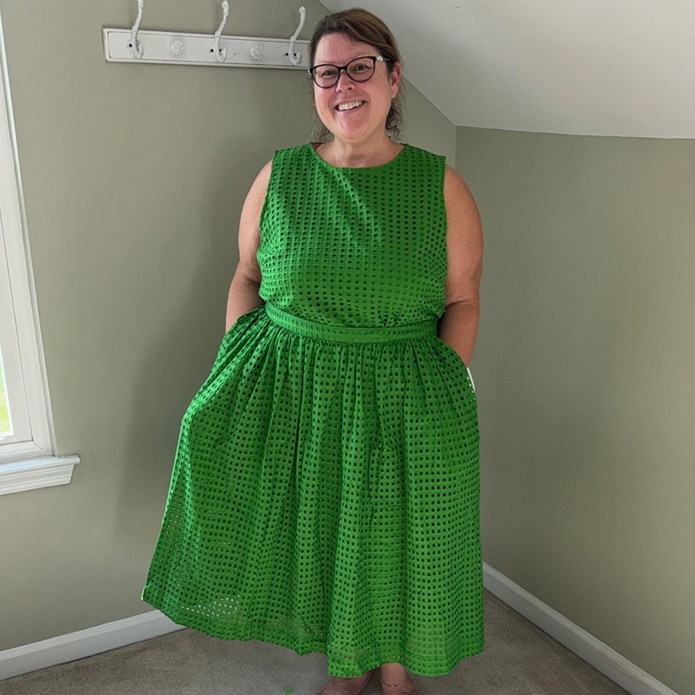 Kate Spade Green Skirt and Top Set